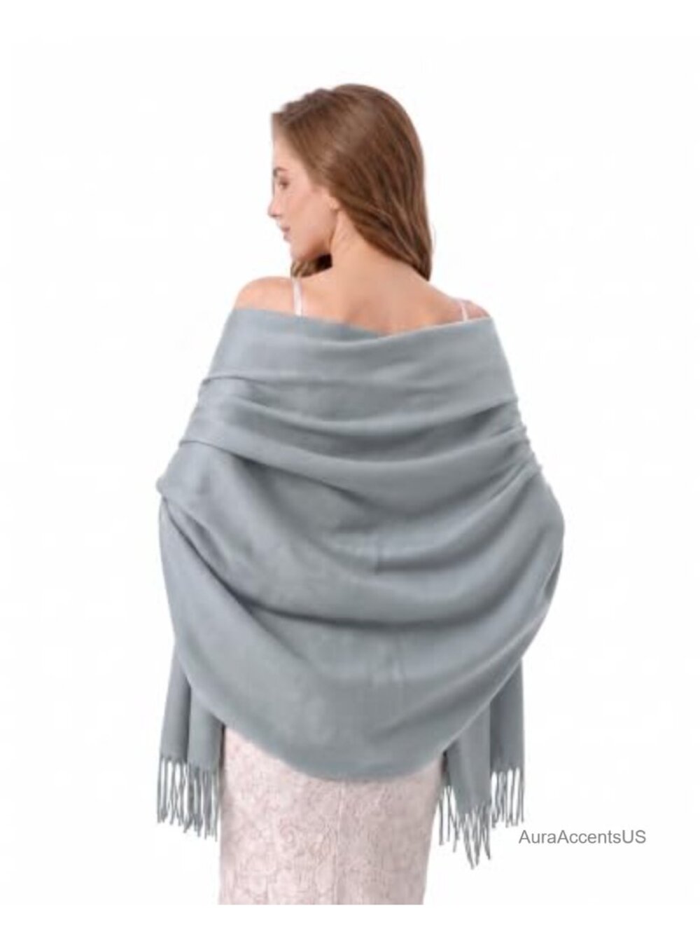 Cashmere Feel Scarf Shawl Wrap Winter Wedding Pashmina